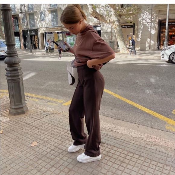 Full Length Pant Taupe Brown - Picture 7 of 9